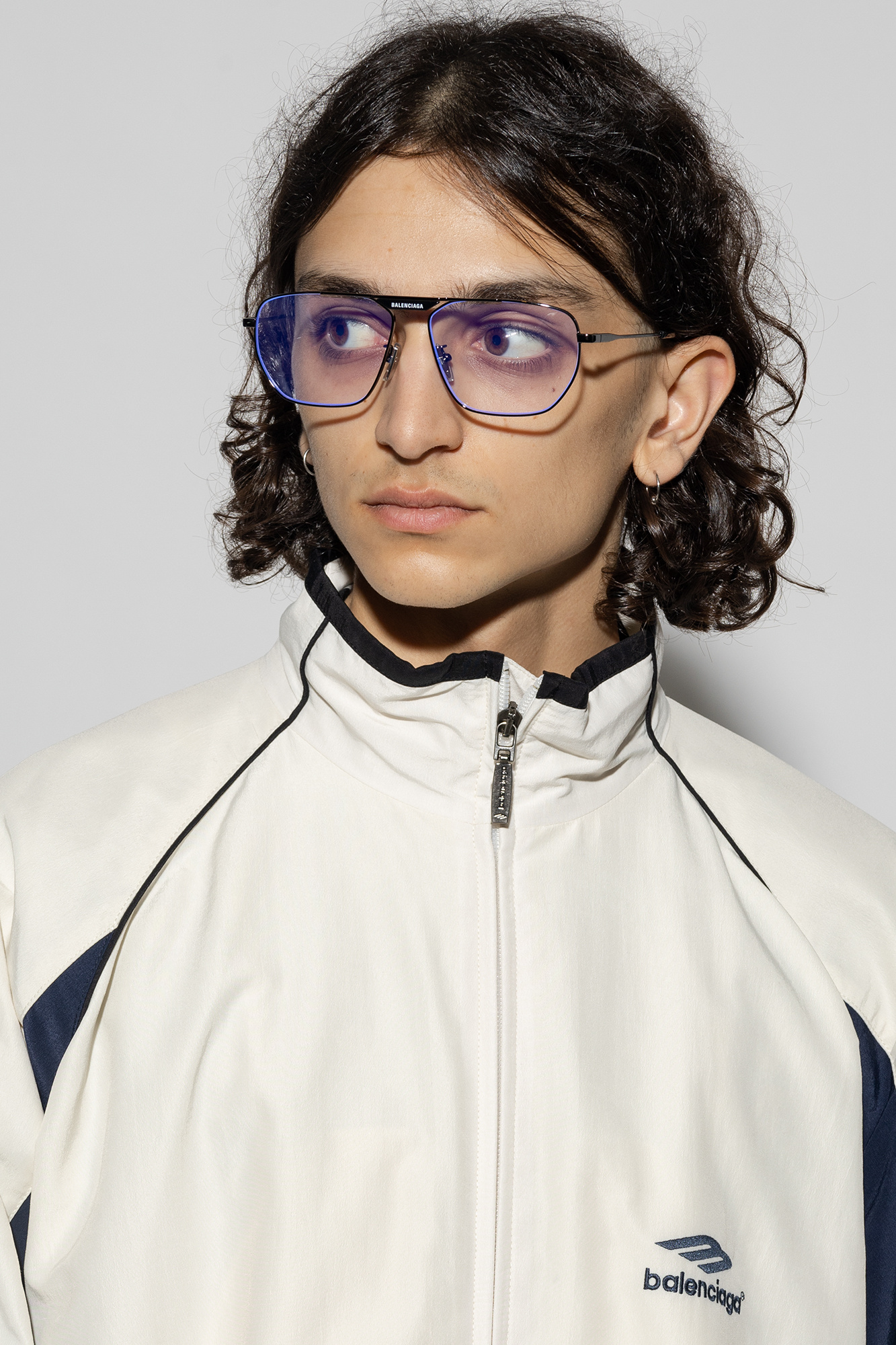 関税送料込 BALENCIAGA Tag 2.0 ナビゲーター サングラス 22SS】BALENCIAGA Tag 2.0 Navigator サングラス ロゴ